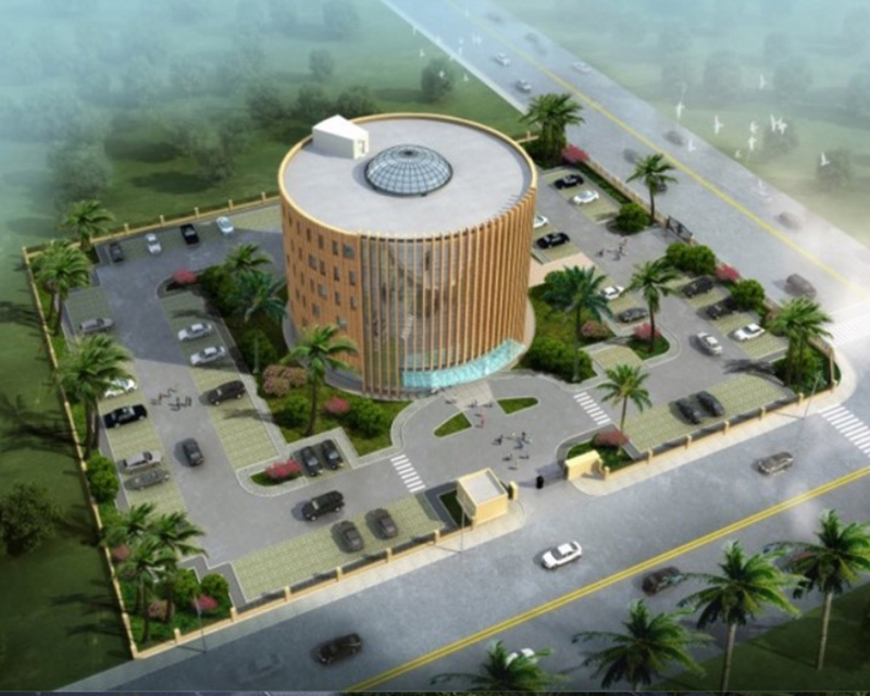 Basic Department of New Ministries and Commissions Building in Equatorial Guinea