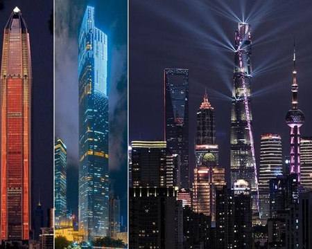 Do not understand the beauty of night during the day! Top Ten Super Curtain Wall Projects in China [Light Show]